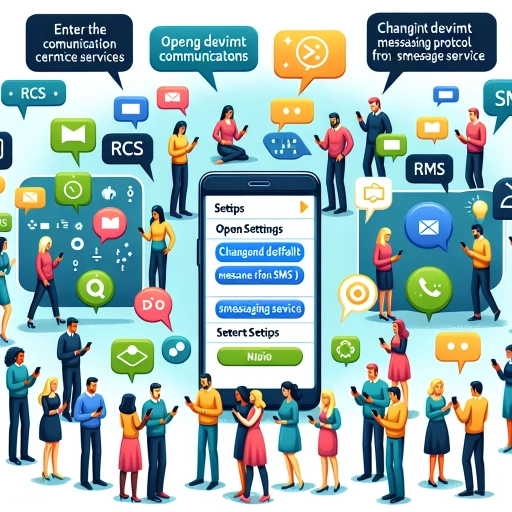 how to switch from rcs to sms