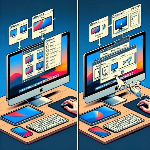 how to switch monitor 1 and 2