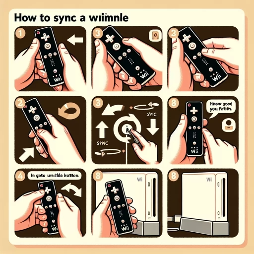 how to sync wii remote