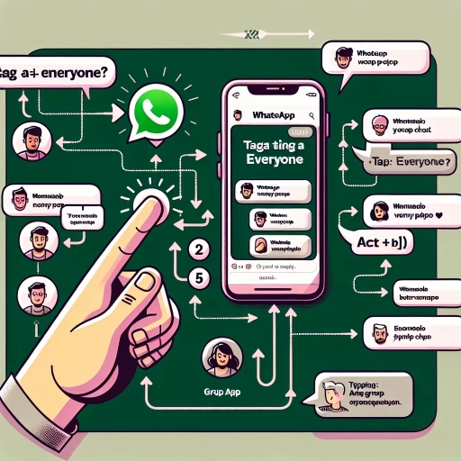 how to tag everyone in whatsapp group