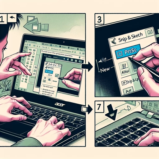how to take a screenshot on acer laptop