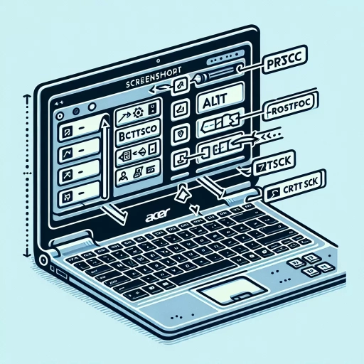 how to take a screenshot on acer