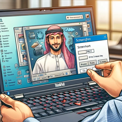 how to take a screenshot on thinkpad