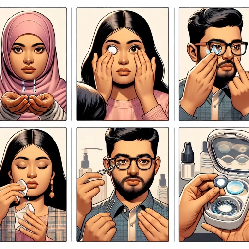 how to take contacts out