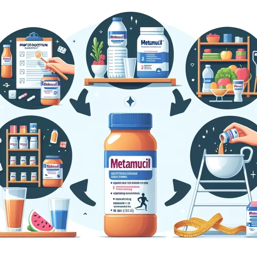 how to take metamucil for weight loss