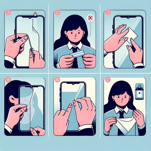 how to take off a screen protector