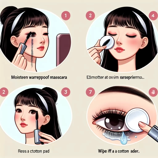 how to take off waterproof mascara