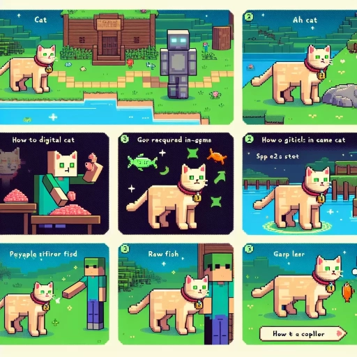 how to tame a cat in minecraft