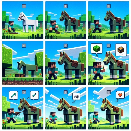 how to tame a horse in minecraft