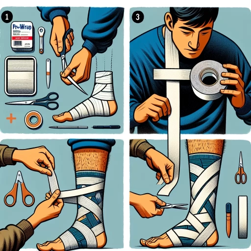 how to tape an ankle sprain