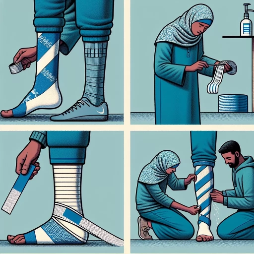 how to tape shin splints
