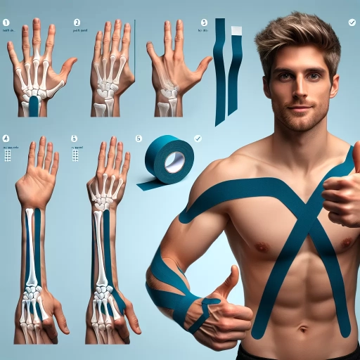 how to tape wrist