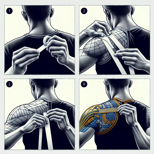 how to tape your shoulder by yourself
