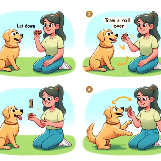 how to teach a dog to roll over