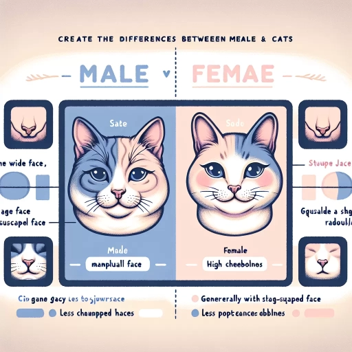 how to tell cat gender by face