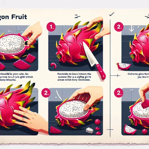 how to tell if a dragon fruit is ripe