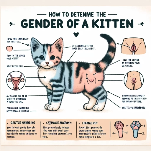 how to tell if a kitten is a boy or a girl