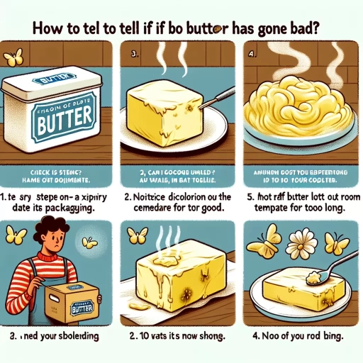 how to tell if butter is bad