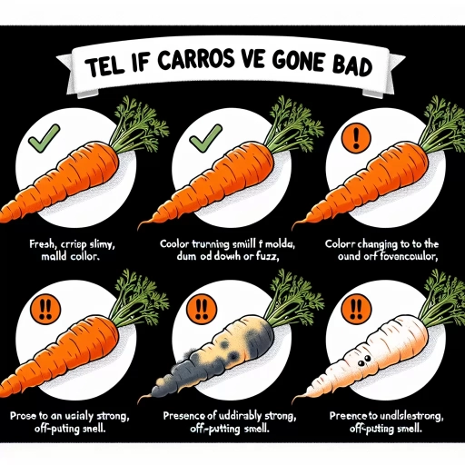 how to tell if carrots are bad