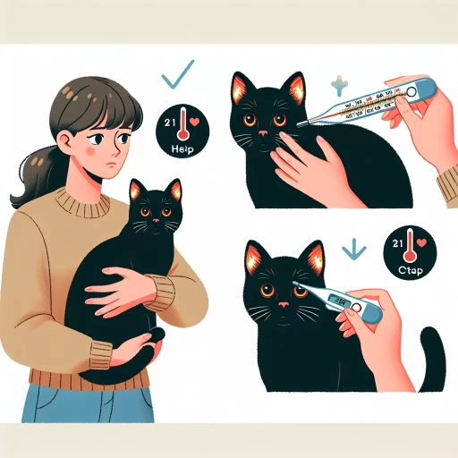 how to tell if cat has fever
