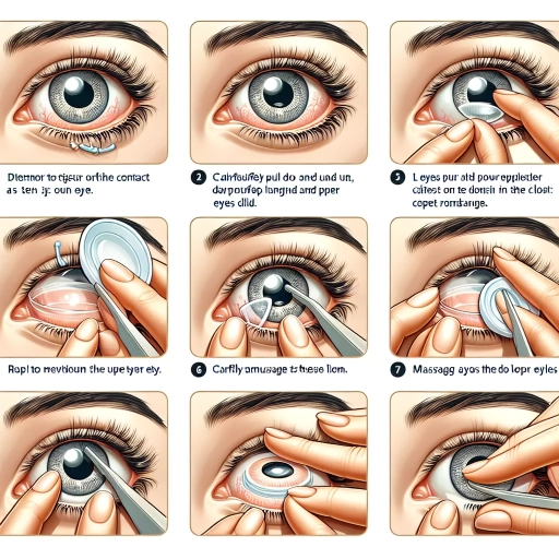 how to tell if contact lens is still in eye