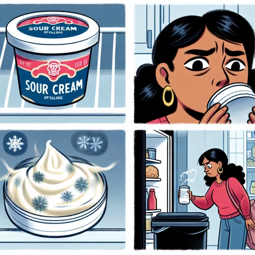 how to tell if sour cream is bad