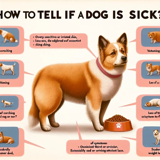 how to tell if your dog is sick