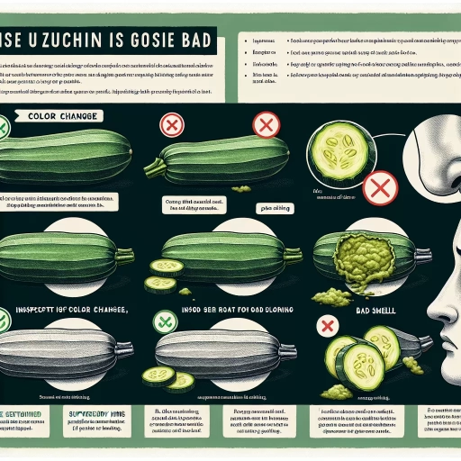 how to tell if zucchini is bad