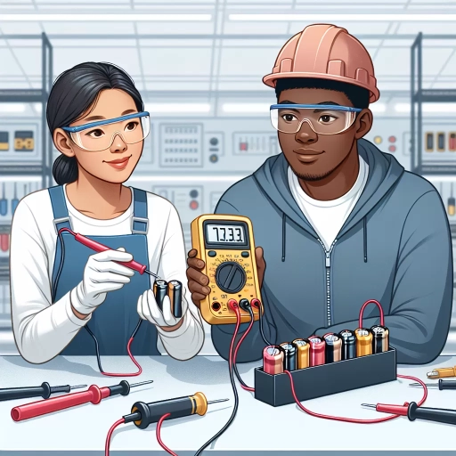 how to test a capacitor with a multimeter