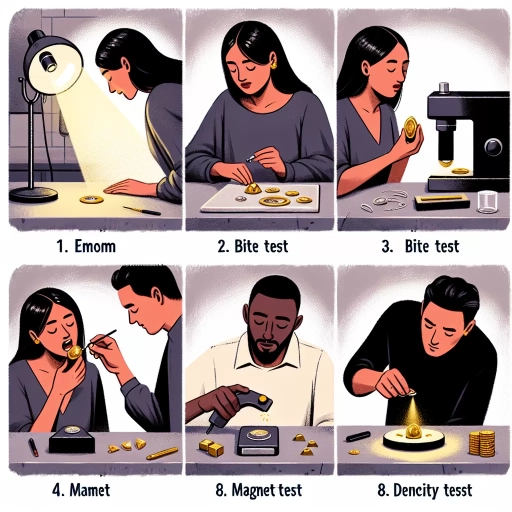how to test gold at home