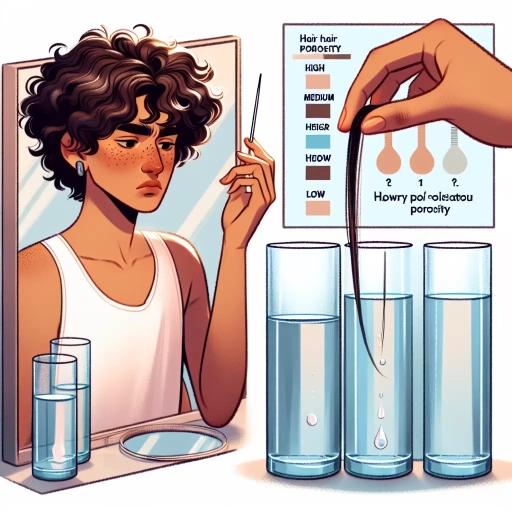 how to test hair porosity