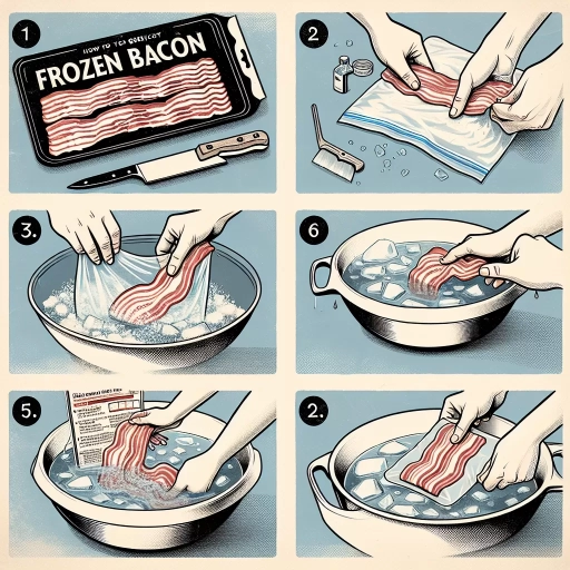 how to thaw bacon fast