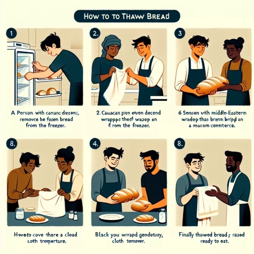 how to thaw bread