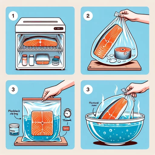 how to thaw salmon quickly