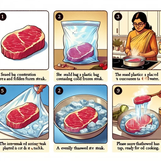 how to thaw steak quickly