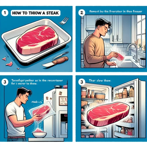 how to thaw steak