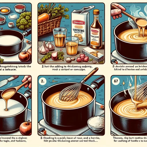 how to thicken a sauce