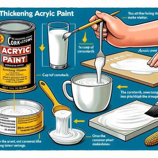 how to thicken acrylic paint