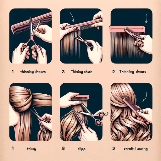how to thin hair