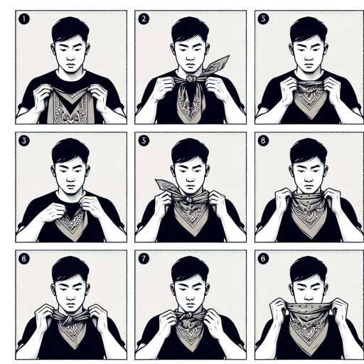how to tie a bandana around your neck