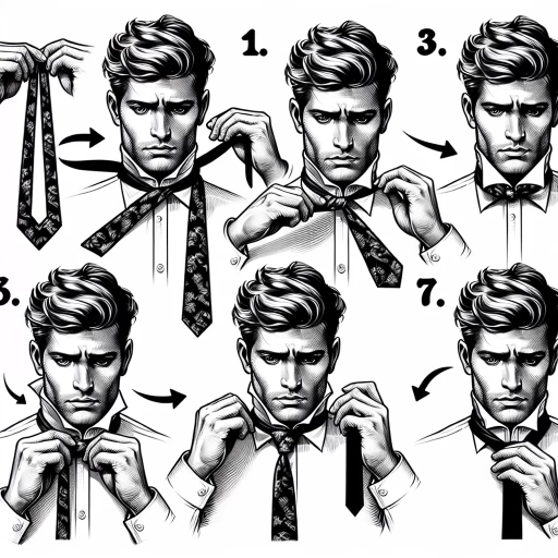 how to tie a cravat