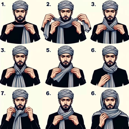 how to tie a neck scarf