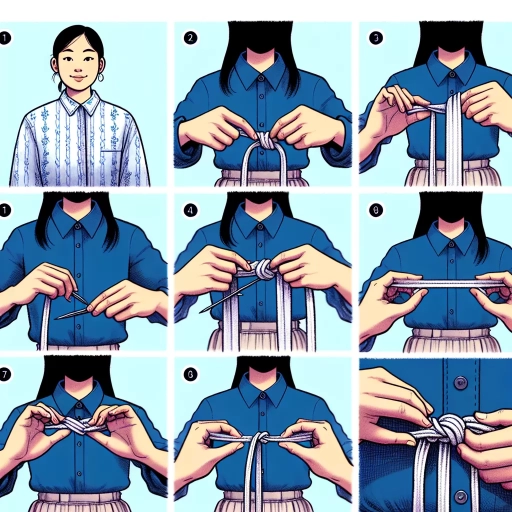 how to tie a shirt