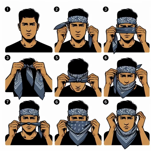 how to tie bandana on head