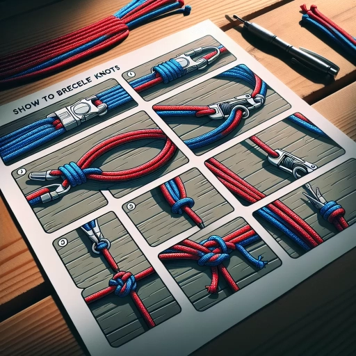 how to tie bracelet knots