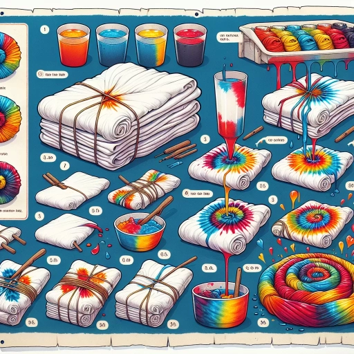 how to tie dye patterns