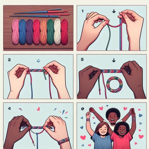 how to tie friendship bracelet