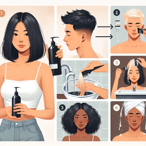 how to tone hair at home