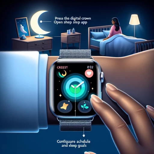 how to track sleep on apple watch
