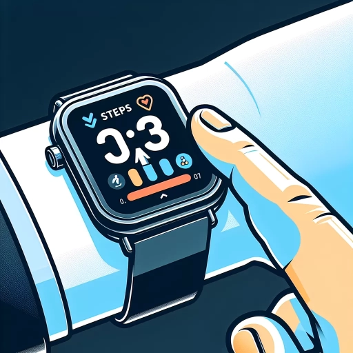 how to track steps on apple watch